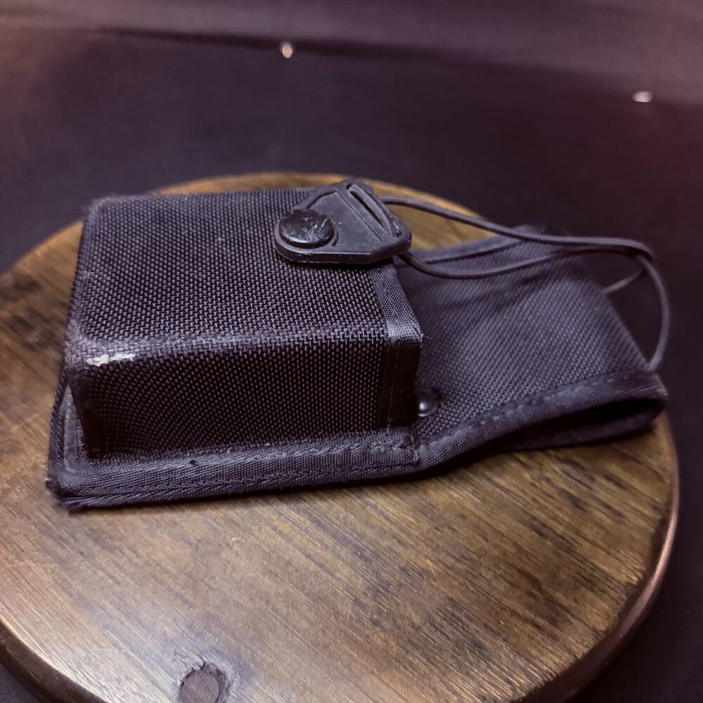 Galls Radio Pouch Size 2.25" Belt Loop, Nylon Duty Belt Gear Black